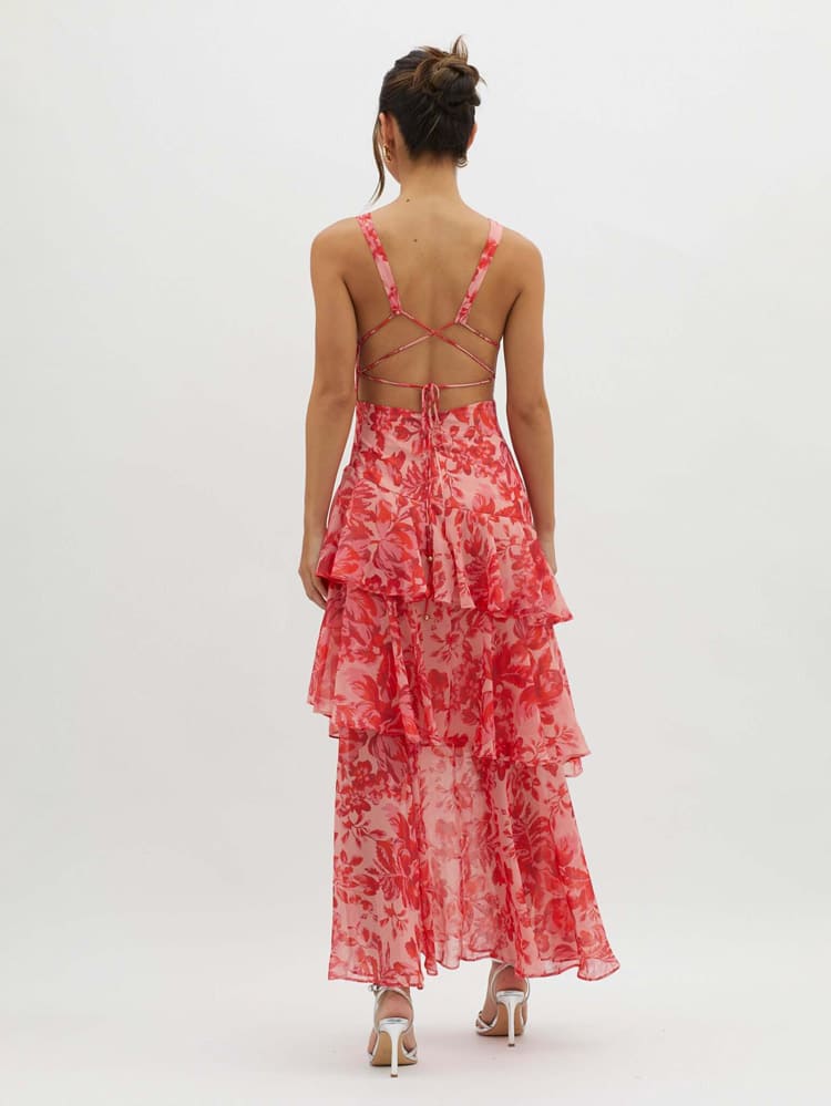 Clara Floral Maxi Dress
