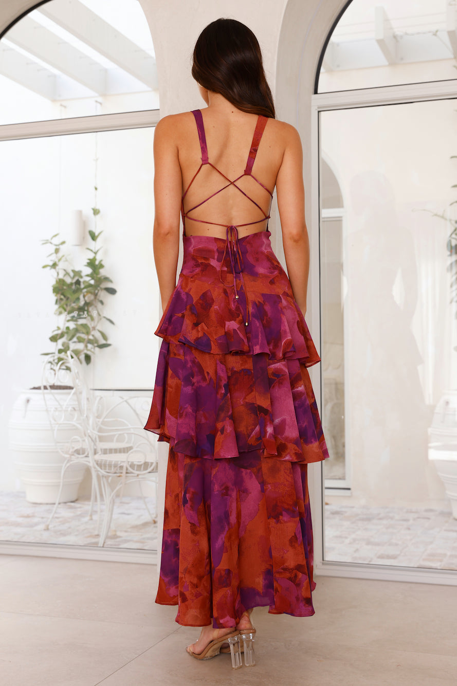 Sadie Multicolor Maxi Dress