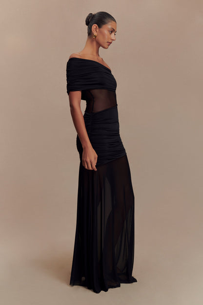 Dallas One Shoulder Maxi Dress