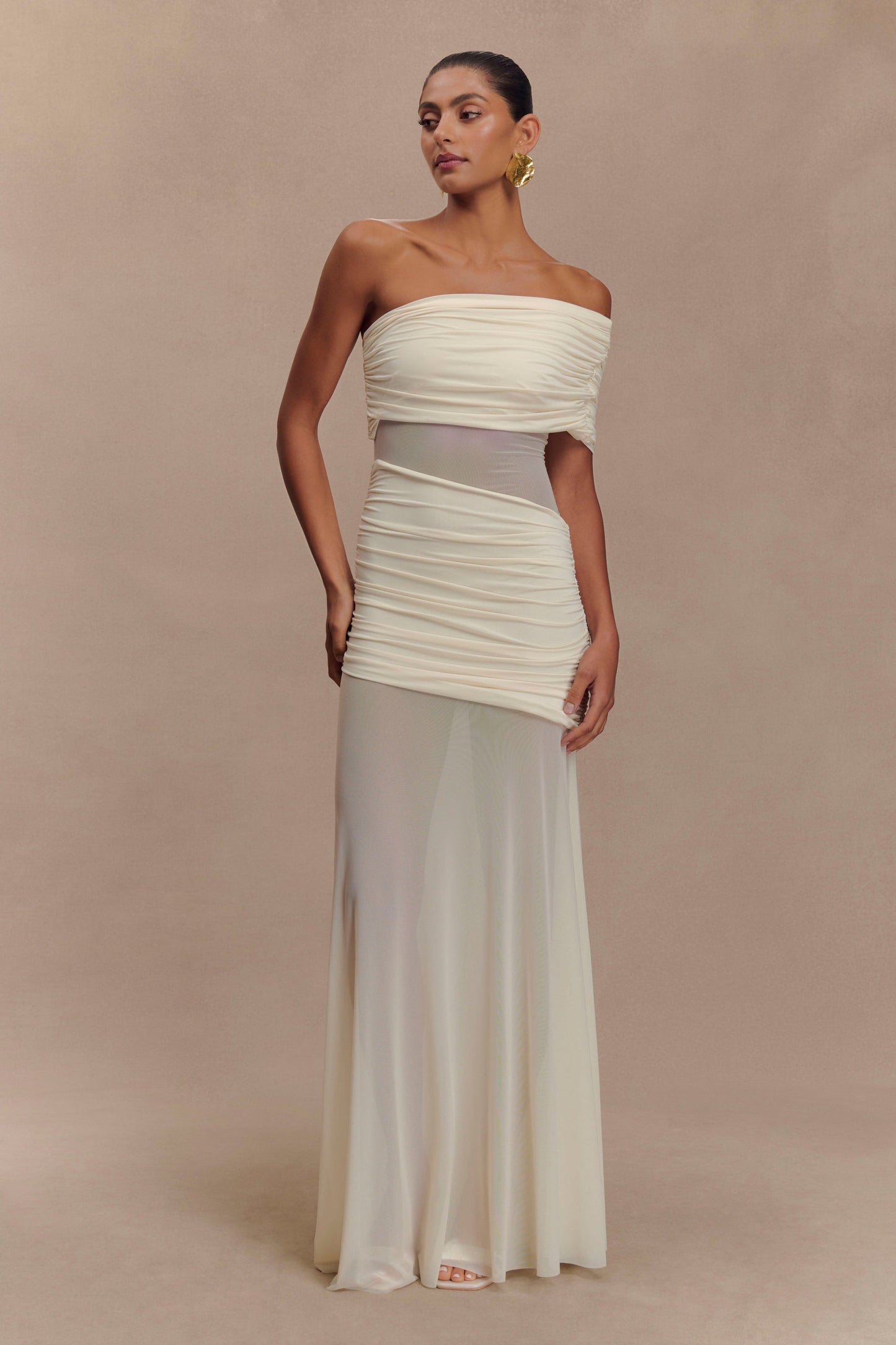 Dallas One Shoulder Maxi Dress