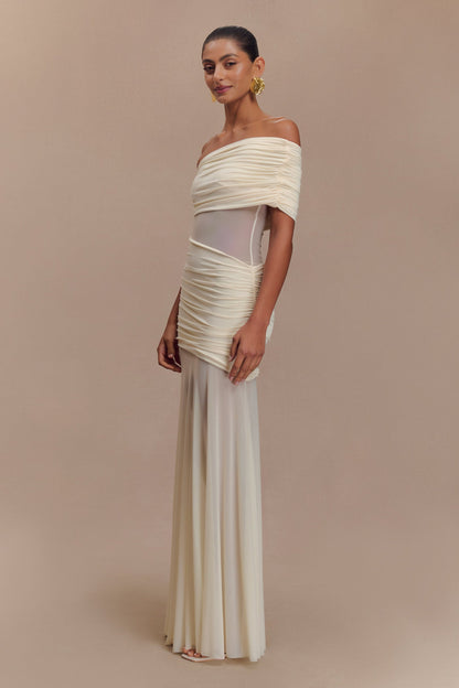 Dallas One Shoulder Maxi Dress