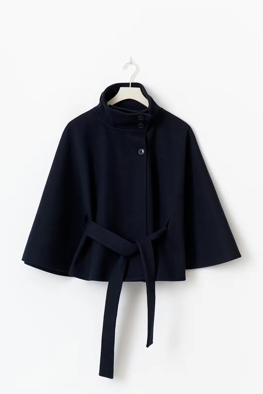 Elsie | Belt Cape Jacket