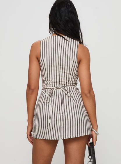 Ashley Stripe Romper
