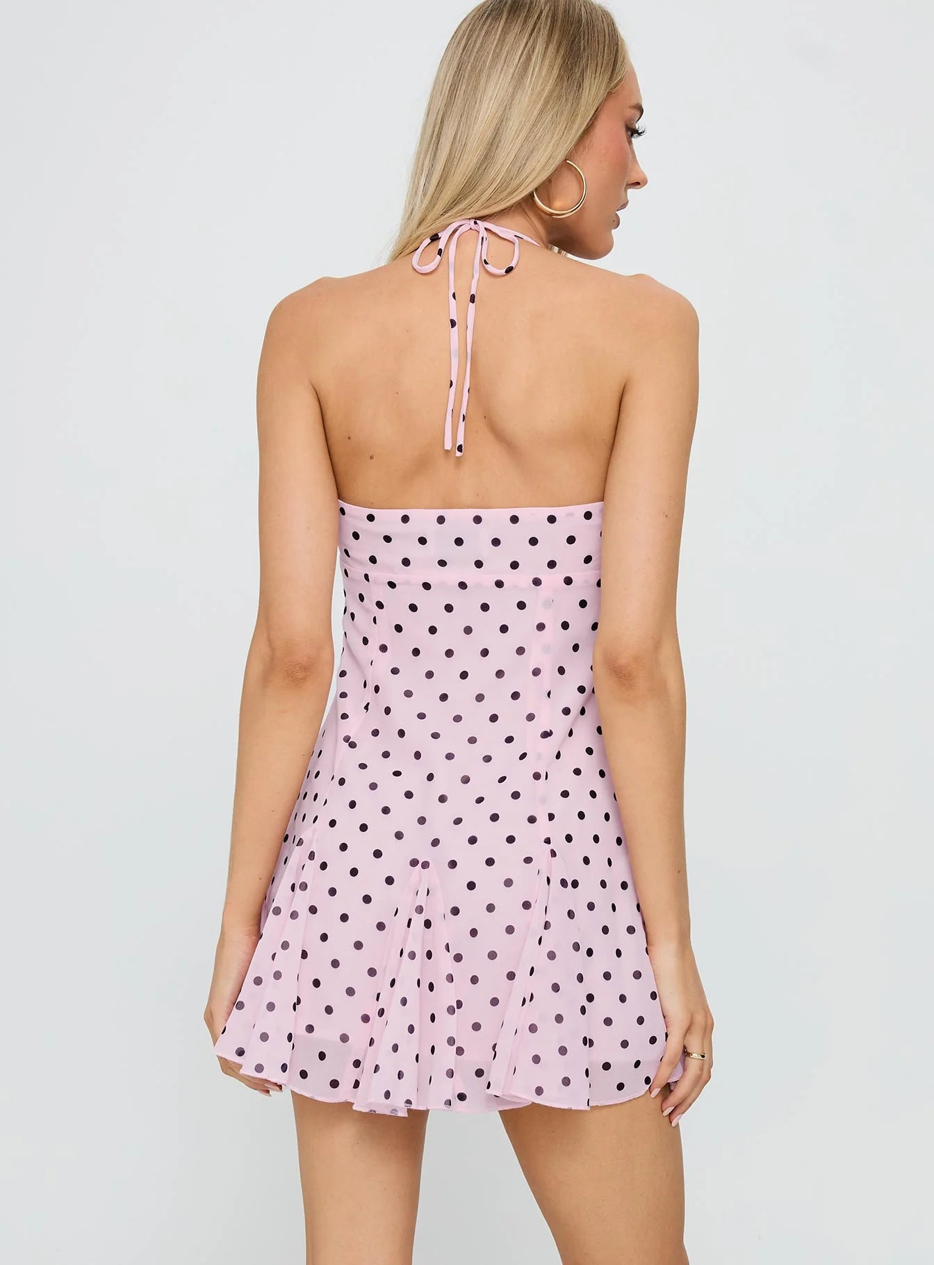 Katie Polka Mini Dress