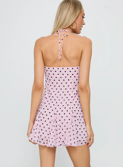 Katie Polka Mini Dress