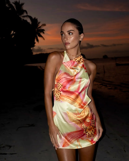 Lucia Backless Mini Dress