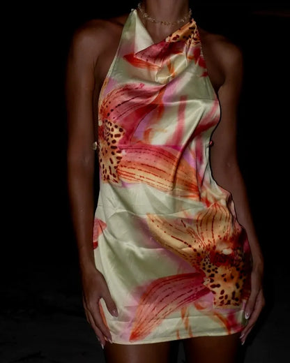 Lucia Backless Mini Dress