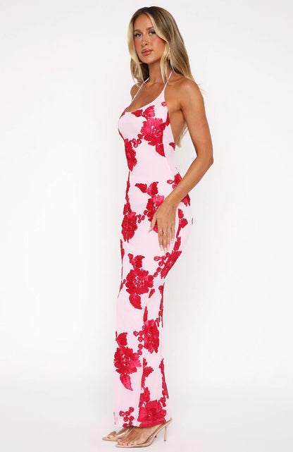 Melanie Floral Maxi Dress