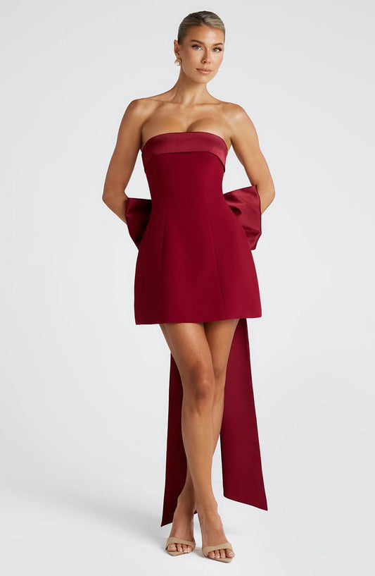Alana Mini Bow Dress