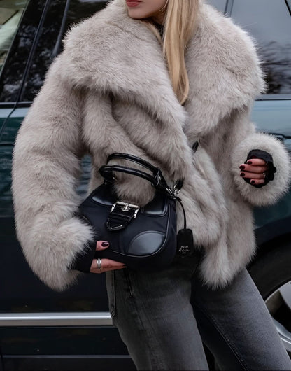 Becca fur coat