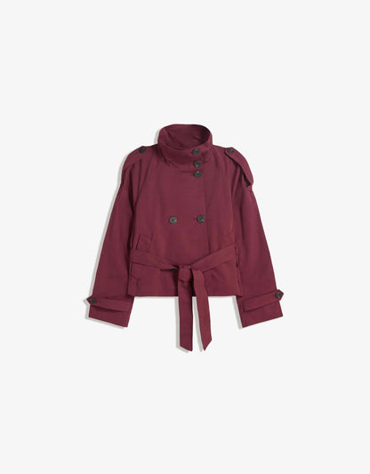 Ceora Cropped Trench