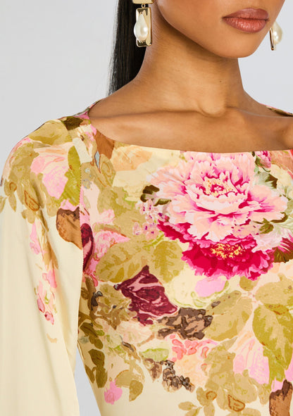 Kiera Floral Maxi Dress