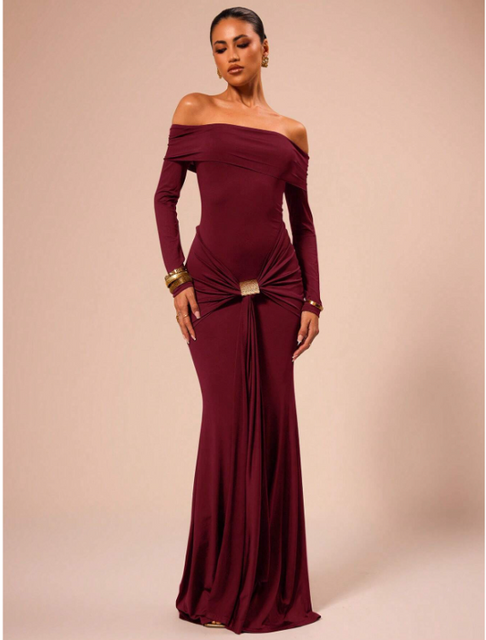 Elara Elegant Maxi Dress