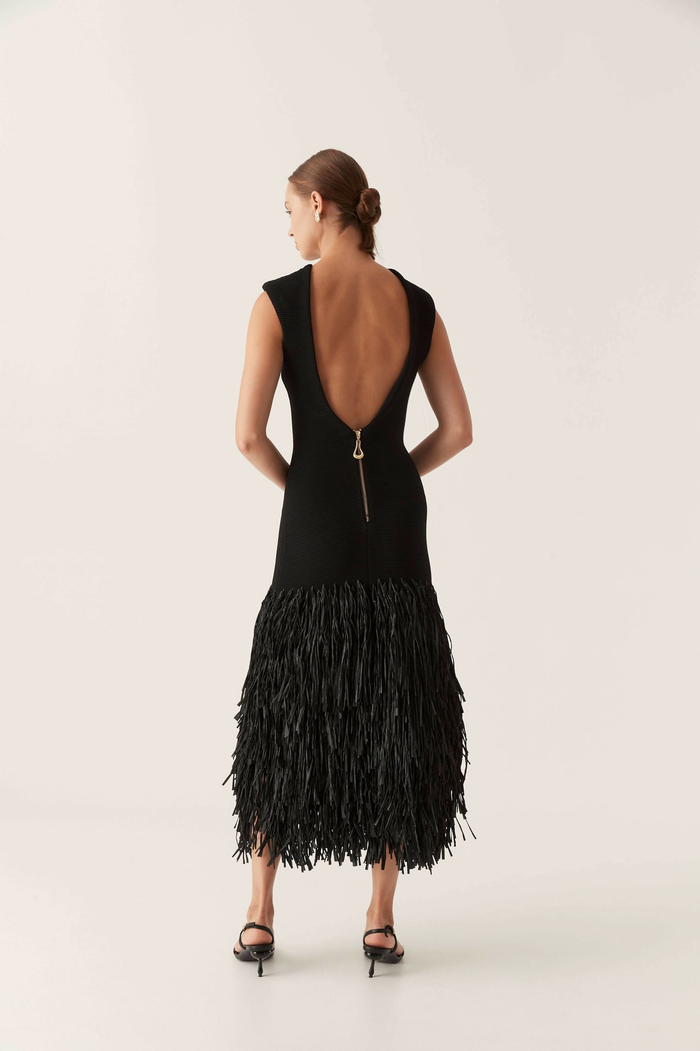 Eliana Fringe Maxi Dress