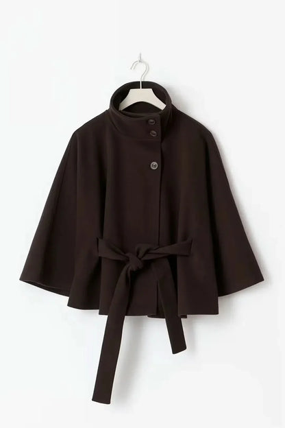 Elsie Belt Cape Jacket