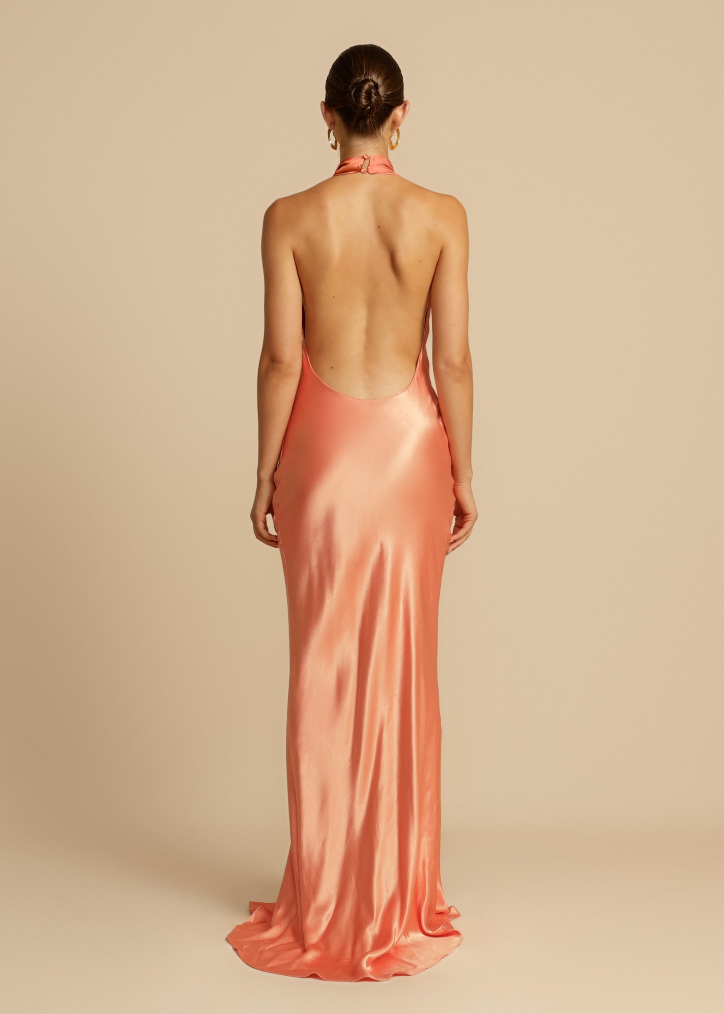 Amara Satin Maxi Dress