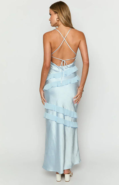 Inara Ruffle Maxi Dress