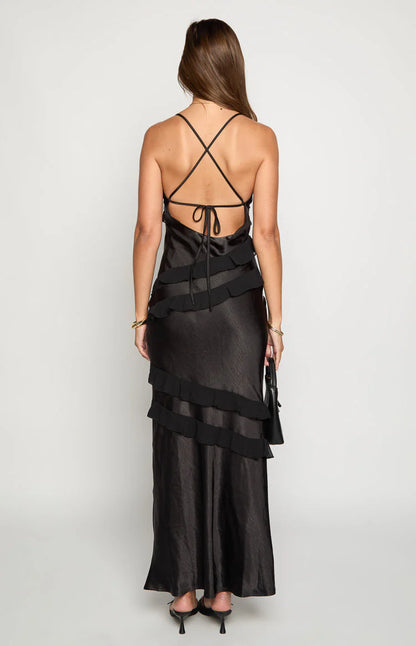 Inara Ruffle Maxi Dress