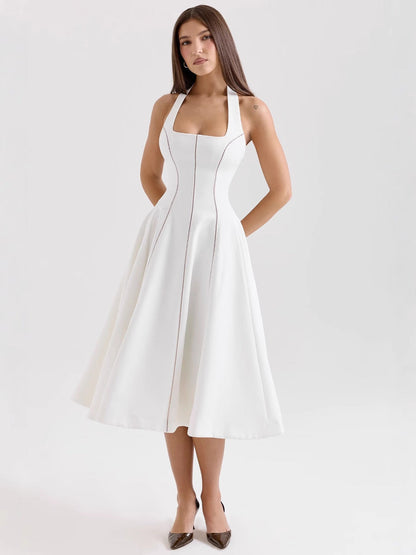 Ada Elegant Midi Dress