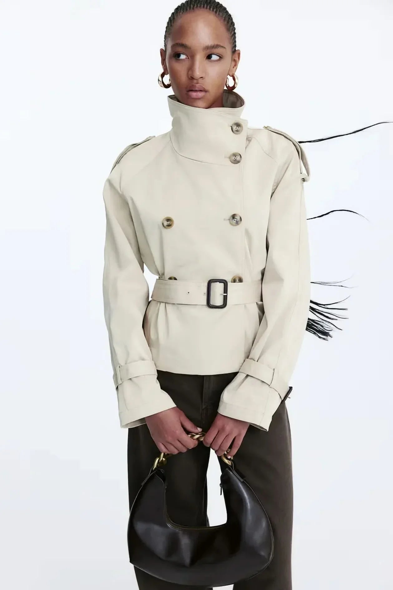 Ivy Short Trench Coat
