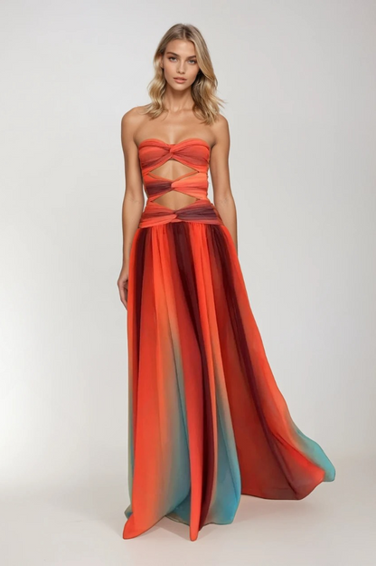 Jorissa Multicolor Maxi Dress