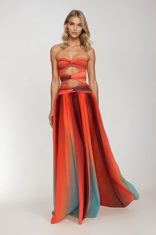 Jorissa Multicolor Maxi Dress