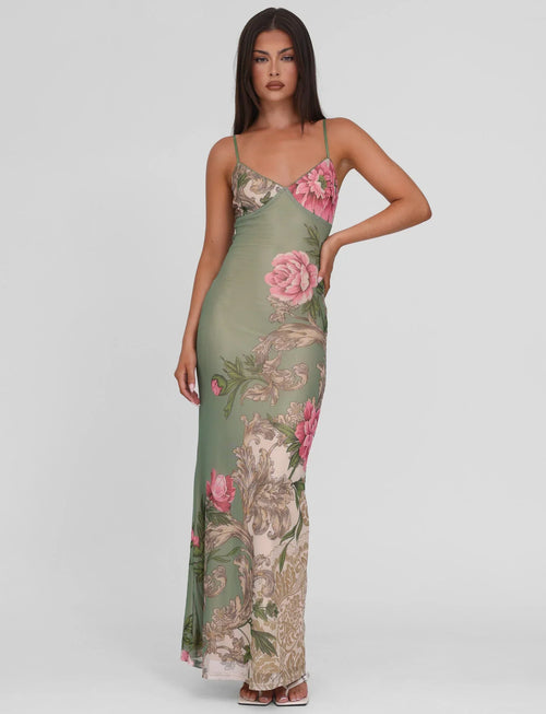 Skye Floral Maxi Dress