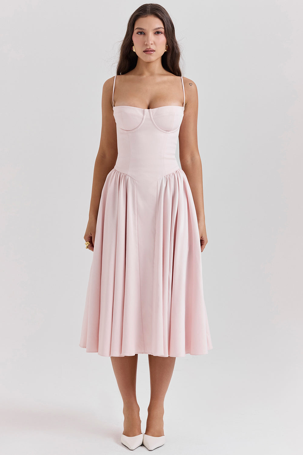 Lory Elegant Midi Dress