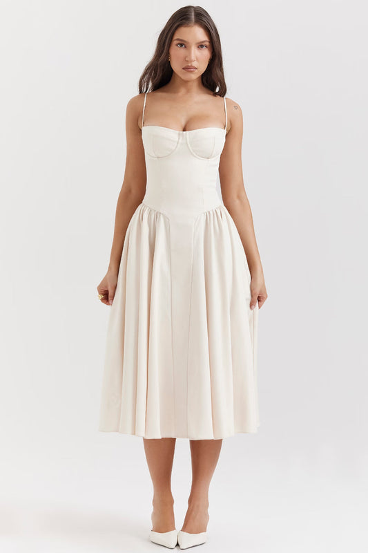 Lory Elegant Midi Dress