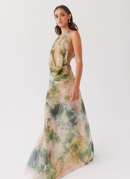 Lottie Multicolor Maxi Dress