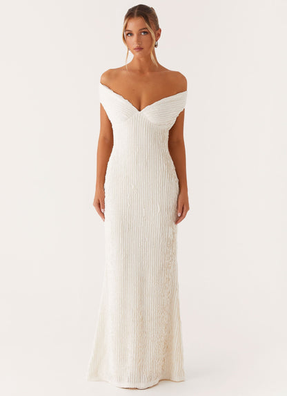 Mae Off Shoulder Maxi Dress