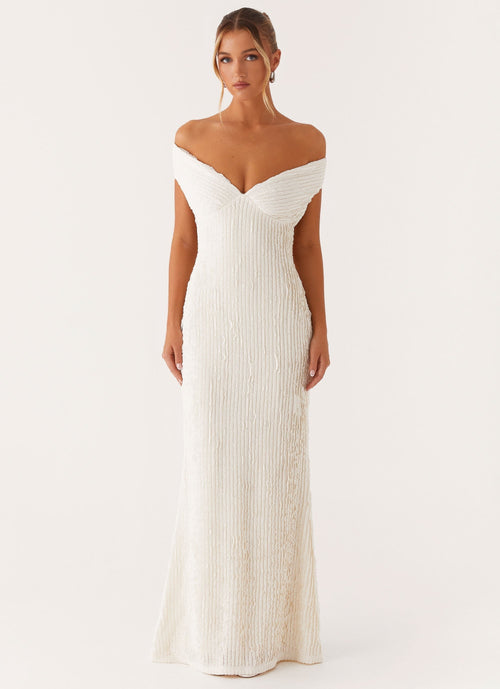 Mae Off Shoulder Maxi Dress