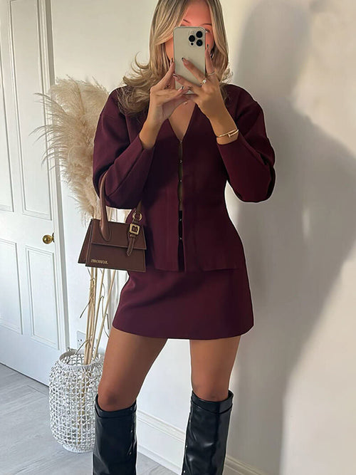 Merle Knitted Set