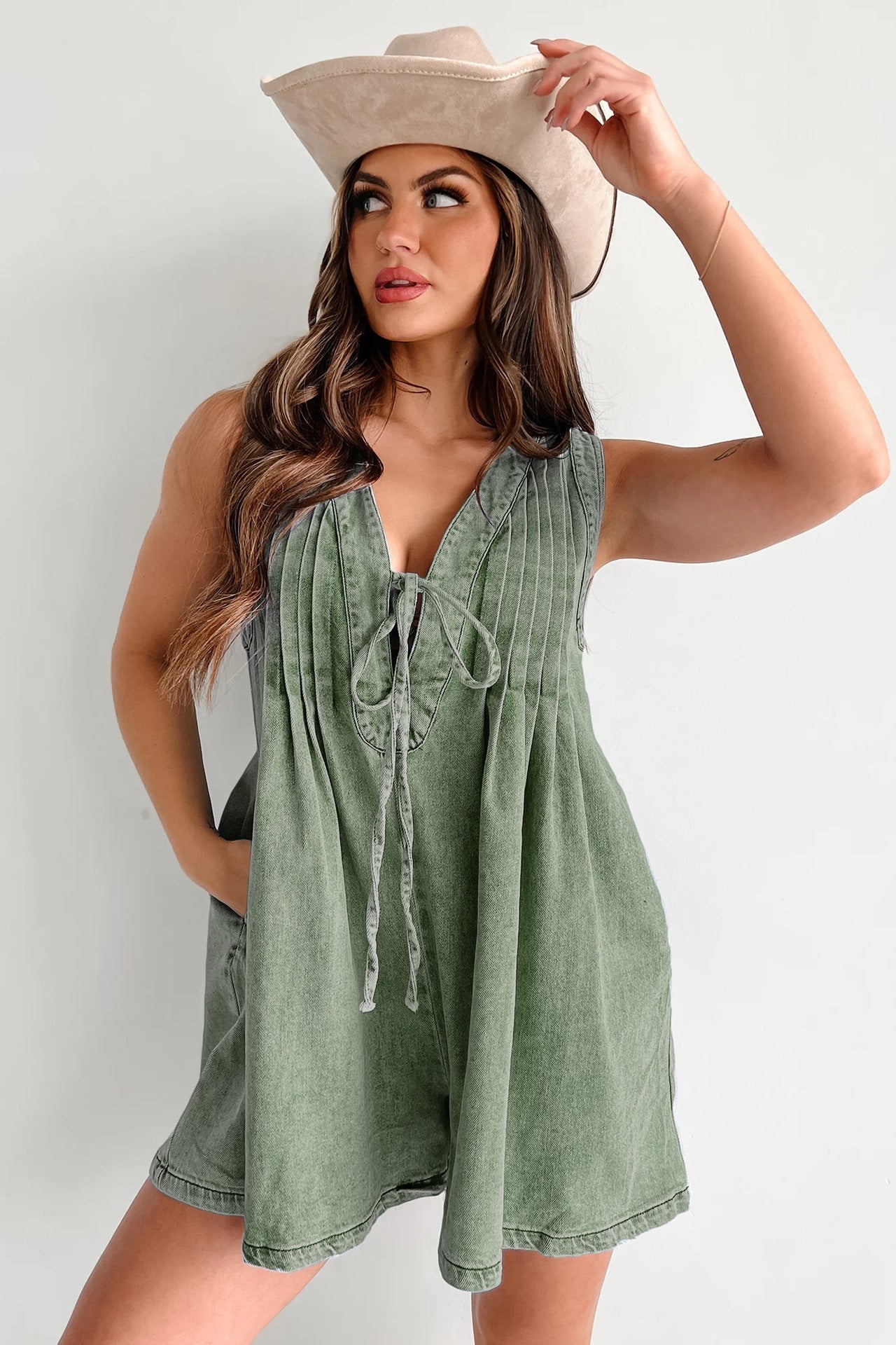 Rodeo Denim Romper