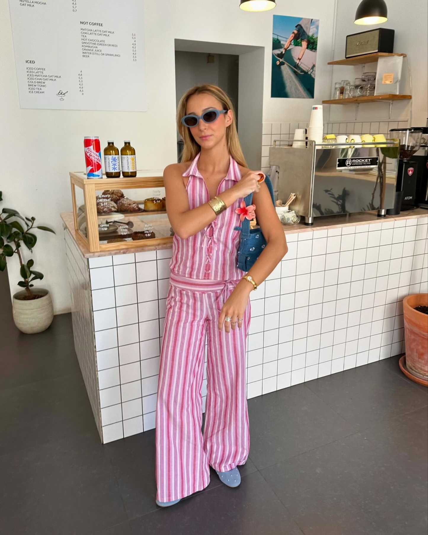 Olivia Striped Set