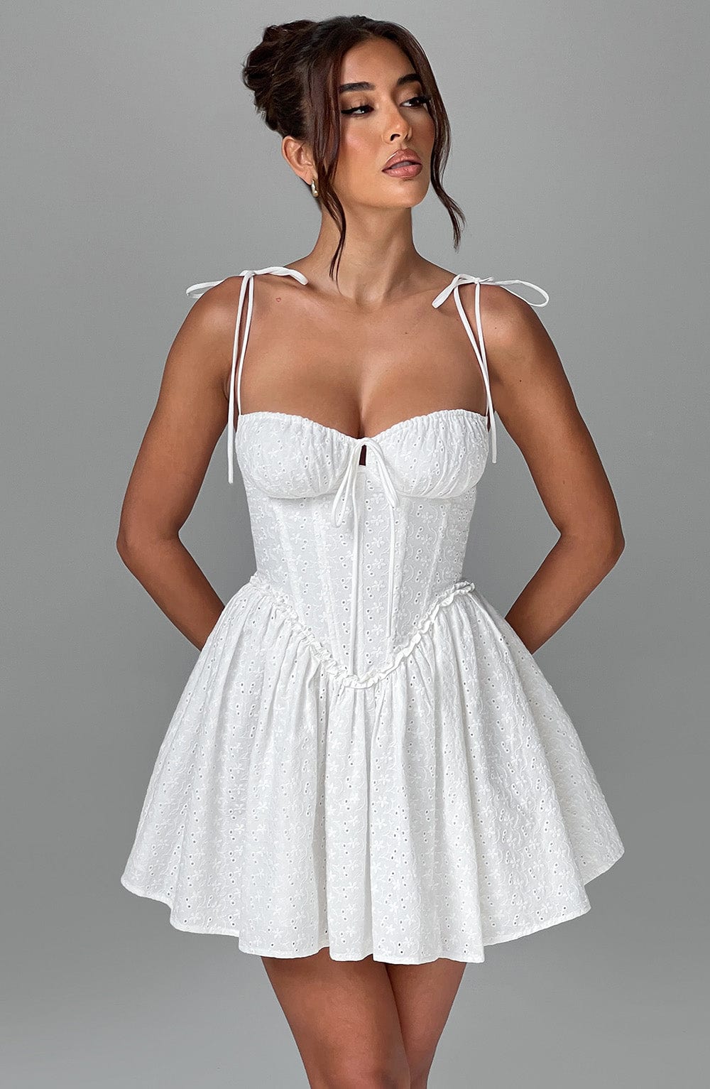 Phoebe Elegant Mini Dress