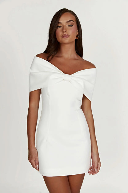 Rebecca Bow Mini Dress