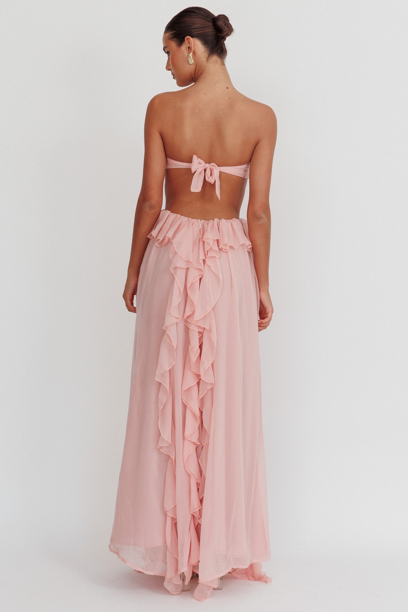 Sally Ruffle Maxi Dress