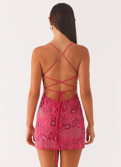 VIETTA SEQUIN MINI DRESS