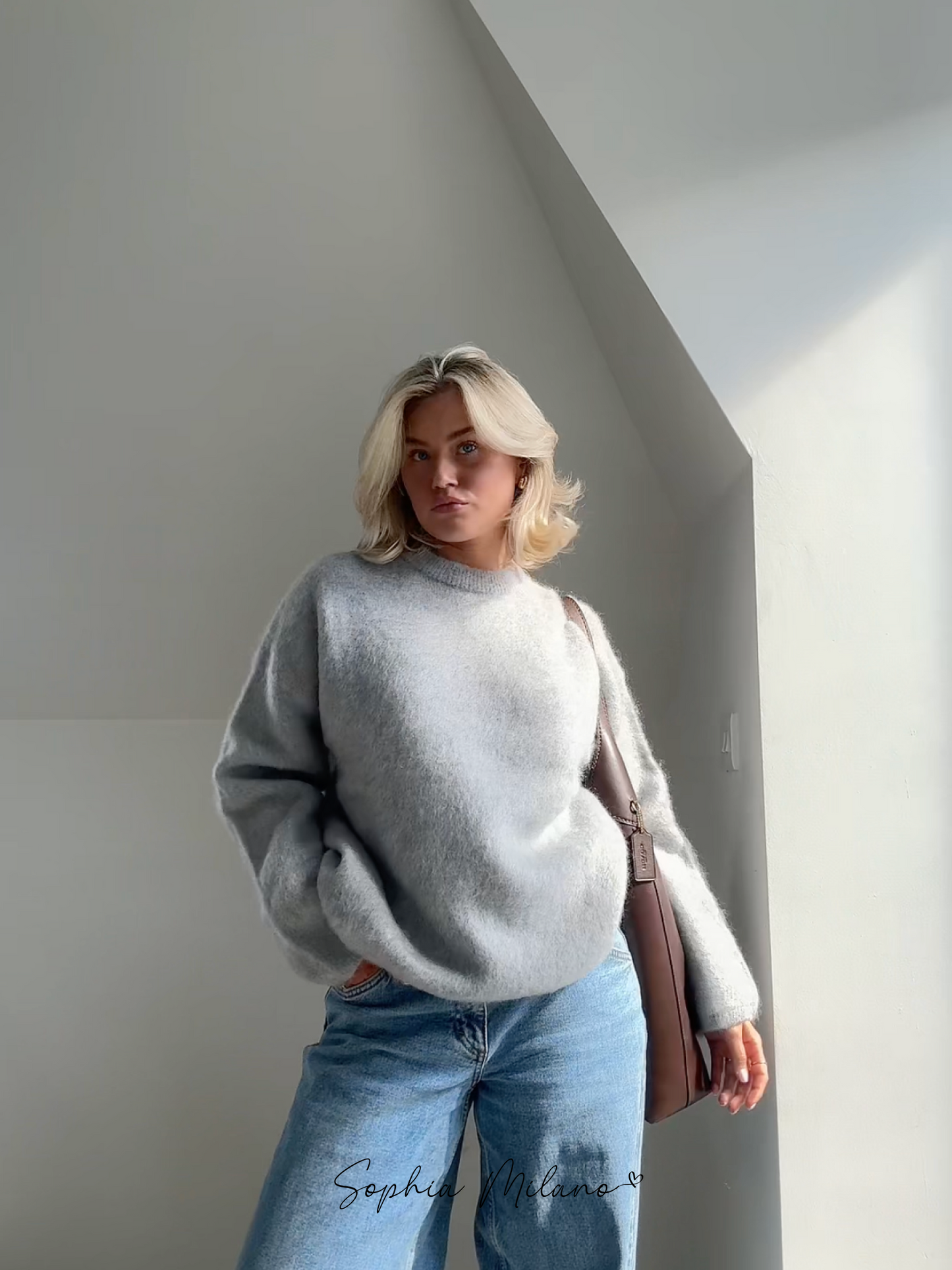Sophia Moahirmix Sweater