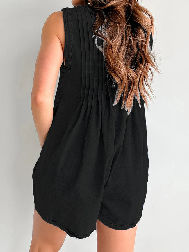 Dixie Denim Romper