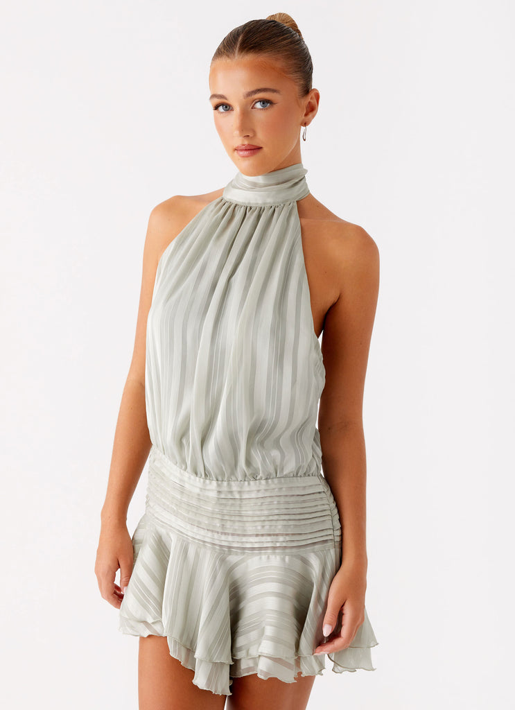 Sofia Chiffon Mini Dress