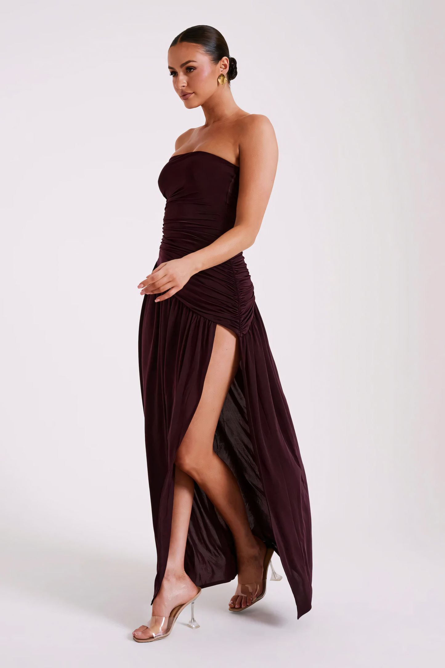 Isabella Strapless Maxi Dress
