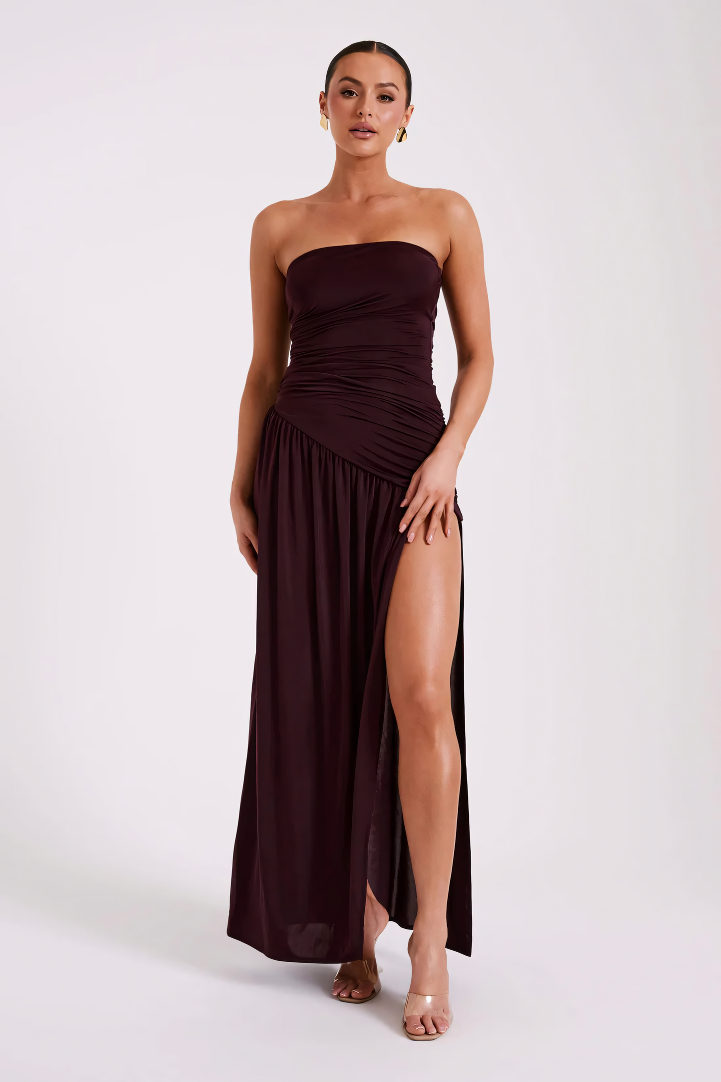 Isabella Strapless Maxi Dress