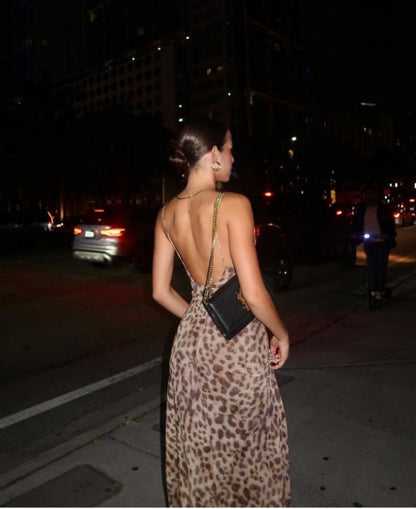 Leopard Maxi Dress