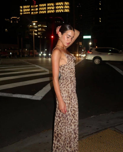 Leopard Maxi Dress